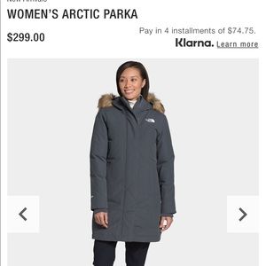 North Face Women’s Arctic Parka Small
